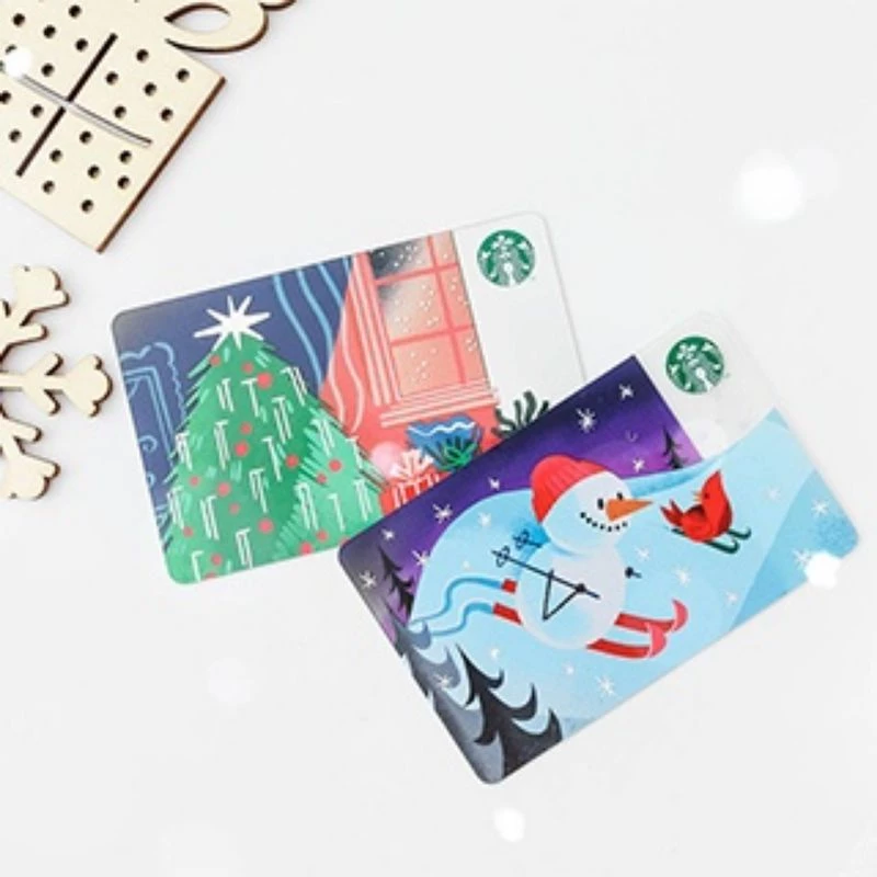บัตรสตาร์บัค Starbucks ลายคริสต์มาส บัตรเปล่า thumbnail 6