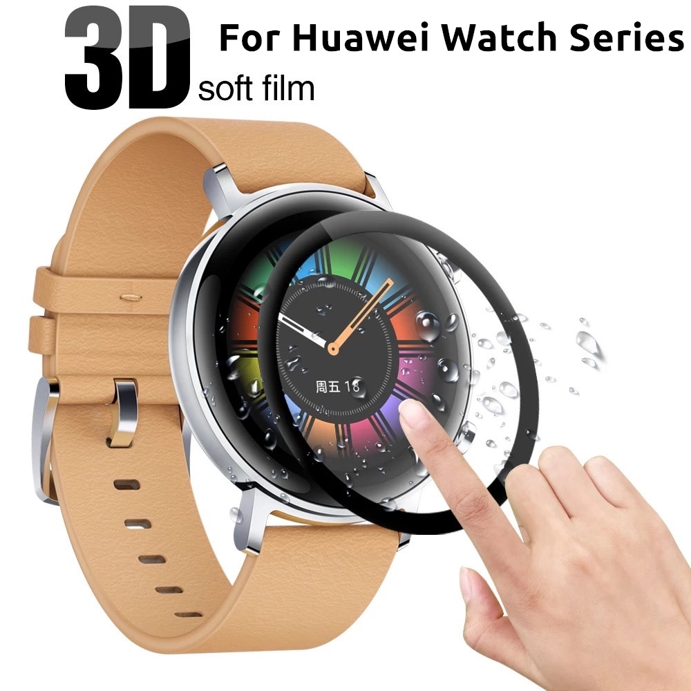 ฟิล์มกันรอยหน้าจอ สําหรับ Huawei Watch 3/3Pro GT2 GT3 GT2 Pro 46/42 มม. Huawei Watch Flim
