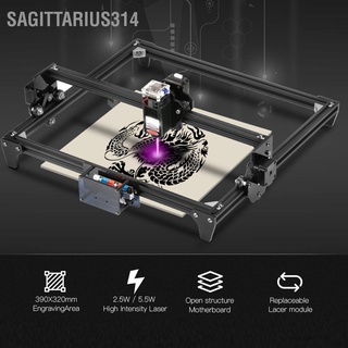 Sagittarius314 Twotrees Totem เครื่องแกะสลักเลเซอร์ Cnc 20W 400X300 มม. ปลั๊ก Eu 100‐240V