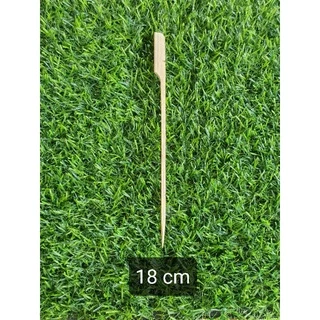 TREE ไม้ชายธง ไม้ธงเสียบอาหาร ไม้เสียบหมูปิ้ง ขนาด 9CM,12CM,15CM และ18CM (แพ็คละ 100 ชิ้น)