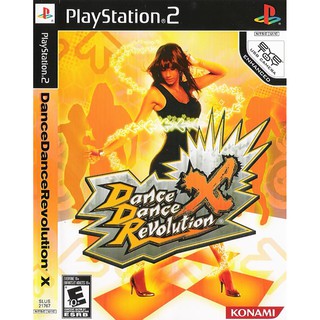 แผ่นเกมส์ Dance Dance Revolution X PS2 Playstation2 คุณภาพสูง ราคาถูก