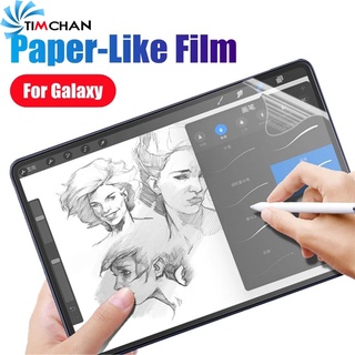 ฟิล์มกันรอยหน้าจอ ไม่ใช่กระจก สําหรับ Samsung Tablet Tab S6 lite S7 FE Tab S4 A Tab A7 lite Tab A8