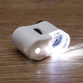 1 PC 60X โทรศัพท์มือถือแมโครไมโครสโคปเลนส์ ZOOM กล้องไมโครคลิปไฟ LED