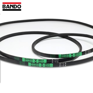 BANDO สายพาน BANDO สายพานเครื่องจักรขนาดเล็ก หน้ากว้าง 12.7 มม. A61-A80 !!!แท้100%!!!