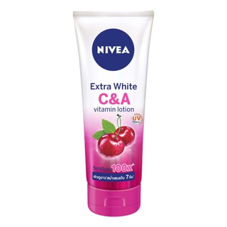 Nivea Extra White C&amp;A Vitamin Lotion 320 ml โลชั่นขนาดใหญ่