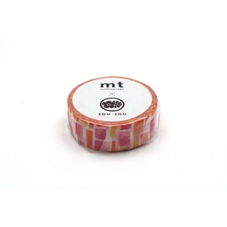 mt masking tape hanazono (MTSOU07) / เทปตกแต่งวาชิ ลาย hanazono แบรนด์ mt masking tape ประเทศญี่ปุ่น