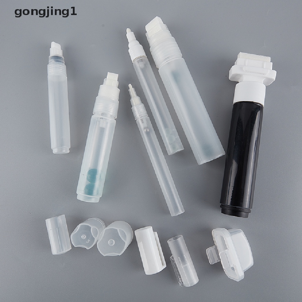 【GONG 】 ปากกามาร์กเกอร์เปล่า ขนาด 3-30 มม. สําหรับวาดภาพกราฟฟิติ ชอล์กเหลว Diy