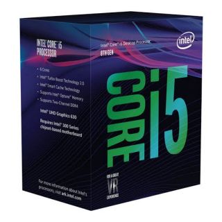 (ของใหม่ประกันSynnex) CPU  INTEL 8th Gen i5-8500