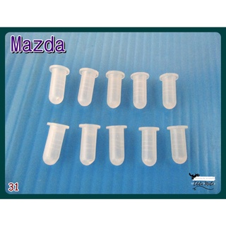 MAZDA LETTER CLIP CLEAR "SMALL" SET (10 PCS.) (31)  // กิ๊บล็อคตัวหนังสือ ขนาดเล็ก