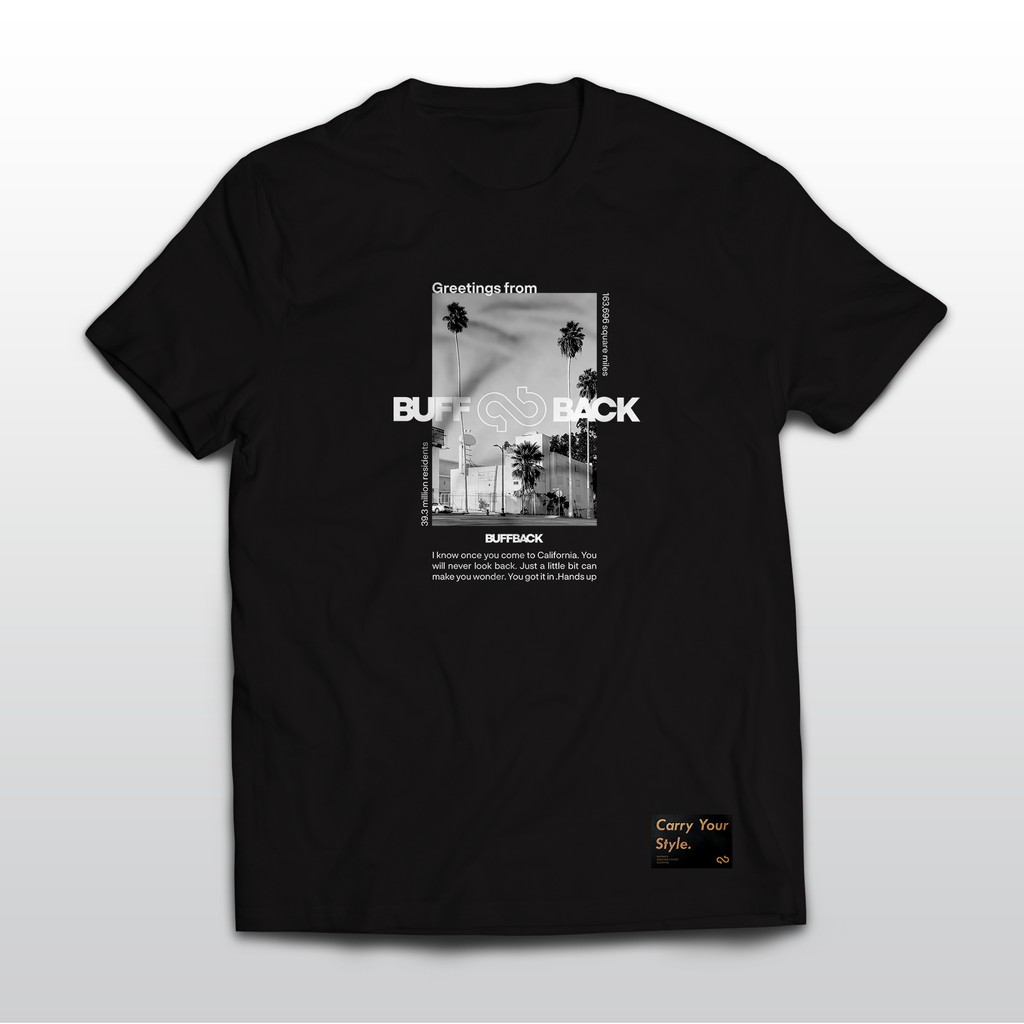 Buffback T-Shirt Miami - เสื้อยืดผู้ชาย