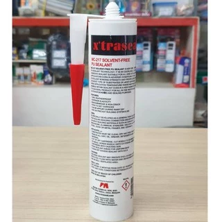 กาว PU พียู ซีแลนซ์ Sealant อุดรอยแตก รอยร้าว รอยห่าง ทาสีทับได้ สีขาว ดำ เทา ขนาด 300 ml. xtraseal
