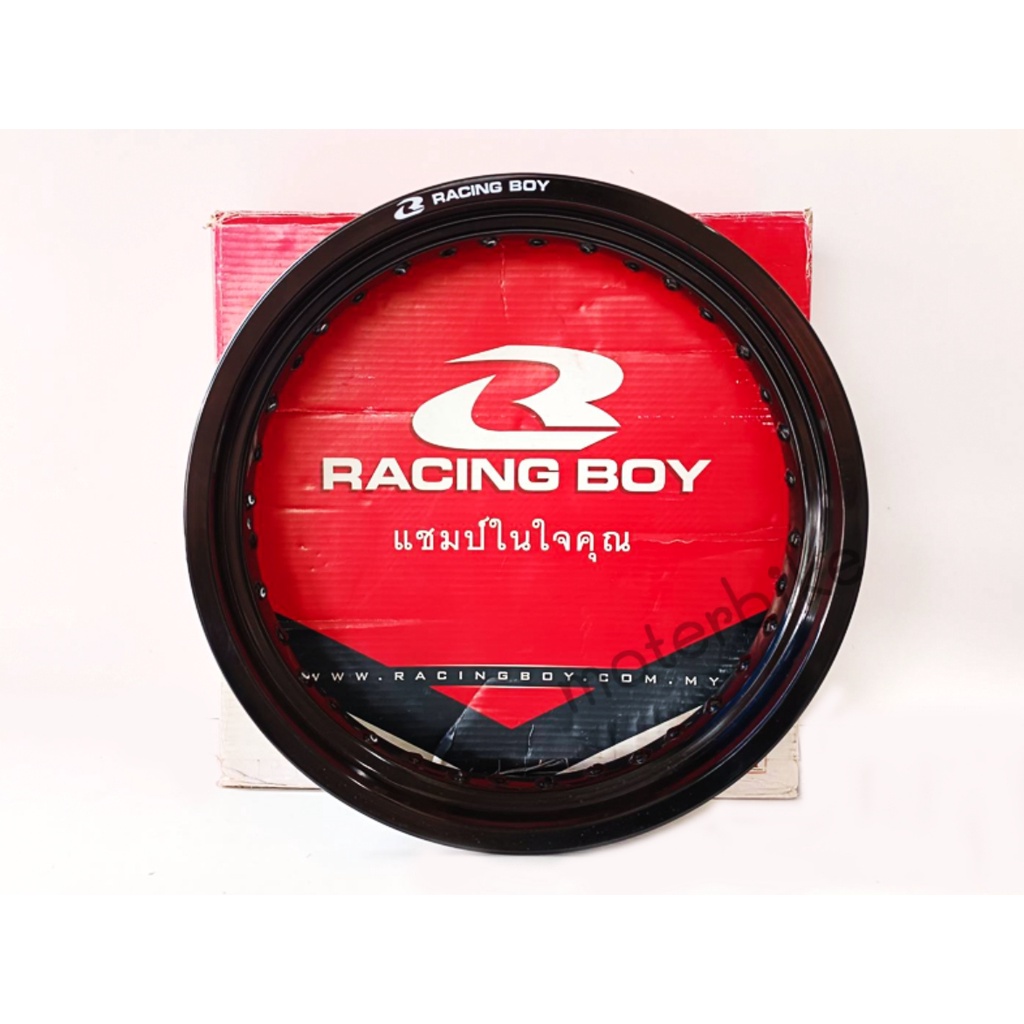 วงล้อRacing Boy 3.00-17 วงล้อดำ 36 รู ราคา 1 วง