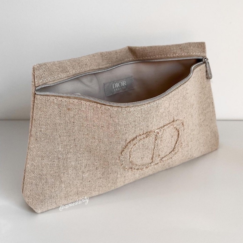 แท้💯/พร้อมส่ง กระเป๋า เครื่องสำอาง ดิออร์ Dior cosmetic bag with box