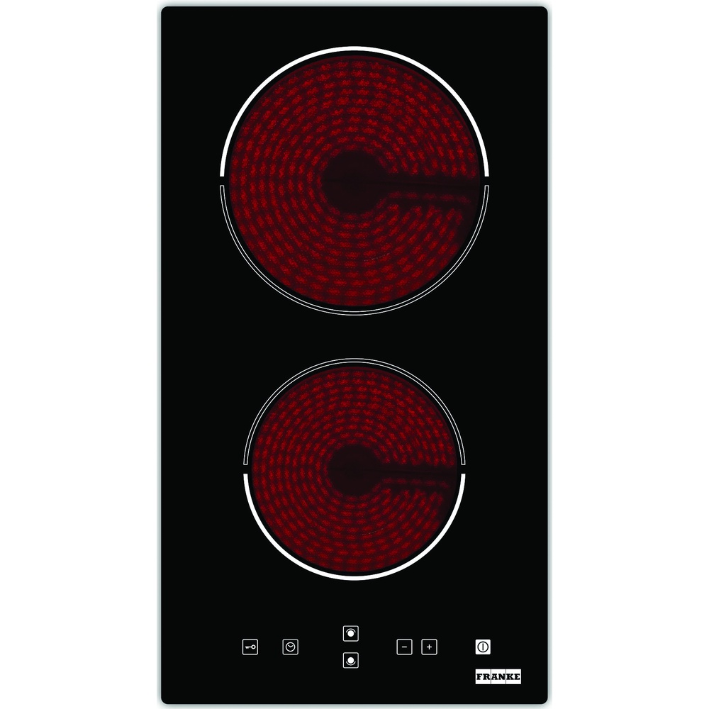 FRANKE เตาไฟฟ้า 2 หัวเตา แบบฝัง 30 ซม. รุ่น FHD301 302 C T HOB CERAMIC FHD301 302 C T