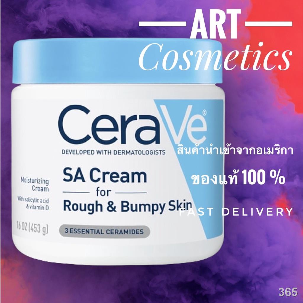 ไซค์ใหญ่ !! CeraVe Renewing Salicylic Acid Body Cream for Rough and Bumpy Skin,Fragrance-Free16.0OZ ** 453 g ** (No.560)