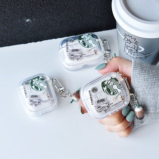 เคสหูฟัง ลายกราฟฟิตี้ Starbucks สําหรับ AirPods3 AirPods (3rd) AirPods3 3rd AirPods1 2 2021 เคส