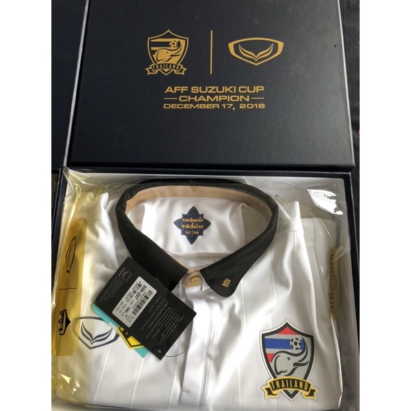 เสื้อ แชมป์ AFF suzuki cup 2016 ของแท้ มือ1 สีขาว