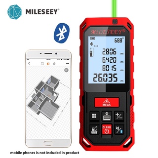 Mileseey S2/S8G เครื่องวัดระยะทางเลเซอร์ดิจิทัล สีเขียว