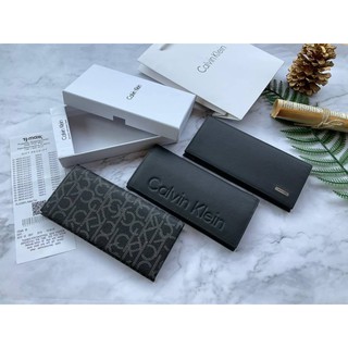 กระเป๋าสตางค์ใบยาว แบบพับ  Large Capacity Multi-Card Wallet