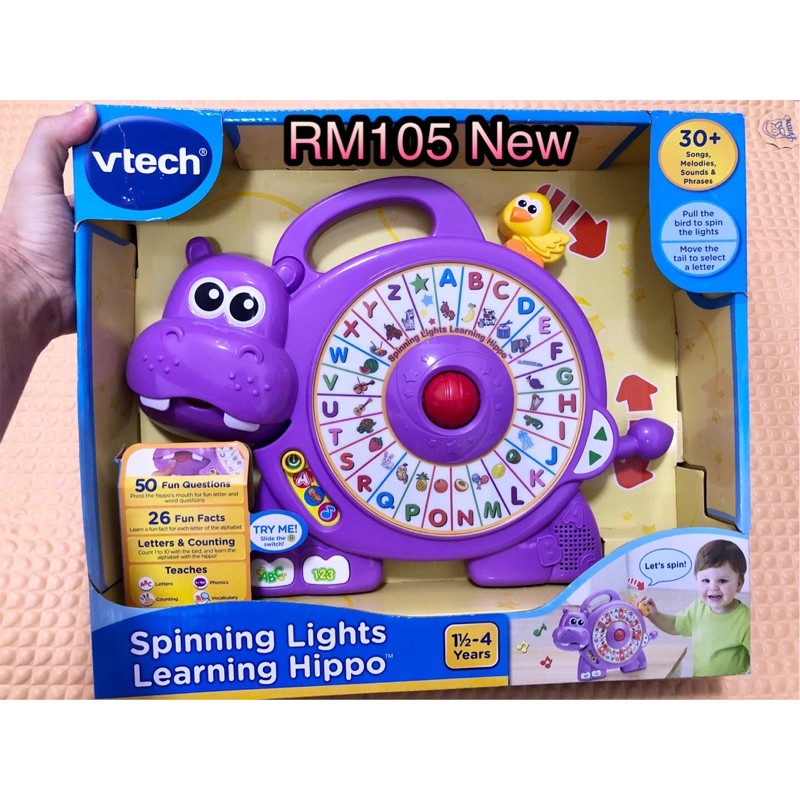 Vtech Spinning Lights Learning Hippo (ใหม่)