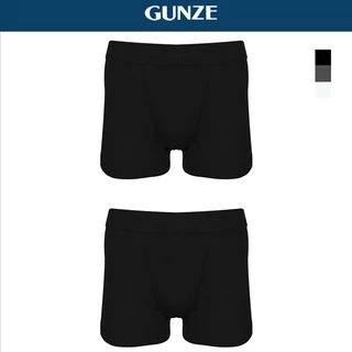 [Pack 2] GUNZE กุนเซ่ กางเกงในชาย Boxer สีดำ รุ่น GS7604