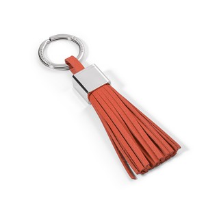 Folio x Philippi : Gala Keyholder พวงกุญแจพู่หนัง มี 4 สี (blue, orange, brown, grey)