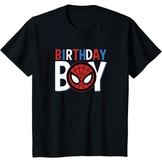 เสื้อยืด ผ้าฝ้ายแท้ ระบายอากาศได้ดี พิมพ์ลาย Marvel Avengers Spider Man คุณภาพสูง สไตล์คลาสสิก สําหรับผู้ชาย