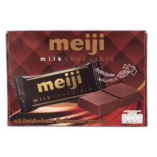 เมจิช็อกโกแลตนม 22กรัม Meiji Milk Chocolate 22g.