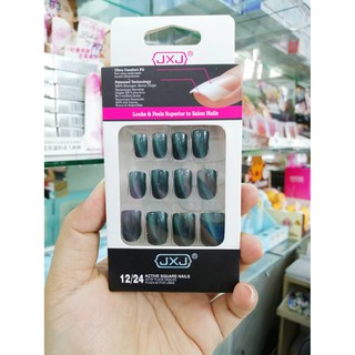 126008 LOOKS &amp; FEELS SUPERIOR TO SALON NAILS   แปะปุ๊บ สวยปั๊บ ด้วยเล็บปลอมสีเจลสุดน่ารัก ไม่ต้องใช้กาว ใช้งานง่าย