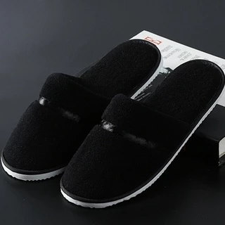 SY_SHOP slipper รองเท้าใส่ในบ้าน รองเท้าโรงแรม พื้นยาง สลิปเปอร์ กันลื่น (size:40-42)