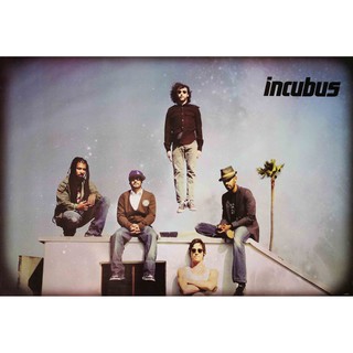 โปสเตอร์ รูปถ่าย วง ดนตรี ร็อก อินคิวบัส Incubus POSTER 24”X35” Inch American Alternative Rock