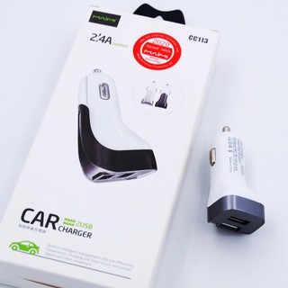 🔥🔥คุ้มสุด..Maimi  อุปกรณ์ชาร์จไฟ USB ในรถยนต์ รุ่น Maimi CC113  Dual USB Car Charger Adapter🧡💚💕