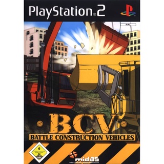 แผ่นเกมส์PS2 BCV: Battle Construction Vehicles PS2  แผ่นเพล2 แผ่นplay2