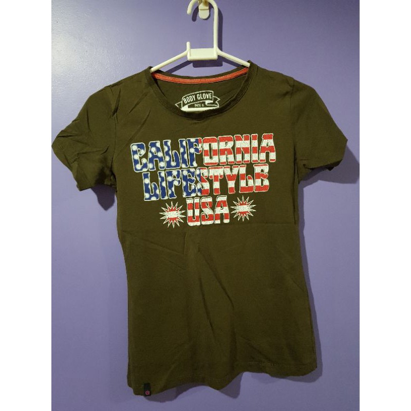 เสื้อยืดbody glove s