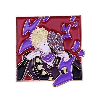 Jojos Bizarre Adventure Enamel Pin Stone Ghost Face Dio Brando เข็มกลัด ตรา