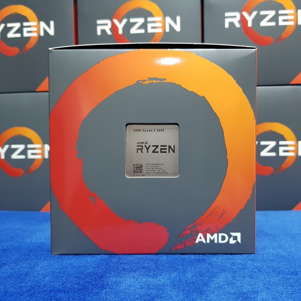 AMD Ryzen 5 2600 6C/12T 3.4GHz (Boost 3.9GHz) R5 2600 AM4 R5 2600 **CPUมือสอง** สินค้าพร้อมส่งในไทย