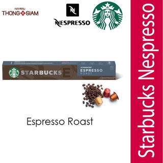 ล็อตใหม่ Starbucks Nespresso Capsules (Espresso Roast) ของแท้ Made in Switzerland 🇨🇭 BBE. 04/2024