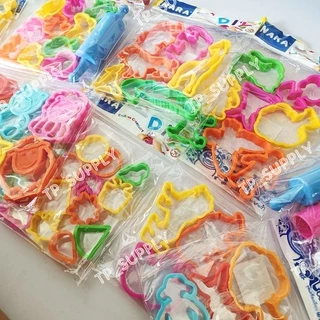 NARA Kids Tools แม่พิมพ์ดินน้ำมัน แม่พิมพ์พลาสติก สำหรับดินน้ำมัน ดินเบา แป้งโดว์ โฟมปั้น ดินปั้นทุกชนิด (เลือกชุด)