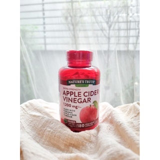 Natures Truth Apple Cider Vinegar 1,200 mg 180 เม็ด พร้อมส่งจากไทย
