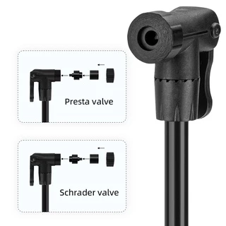 【TH Delivery】ROCKBROS เครื่องปั๊มลมยางจักรยาน แรงดันสูง 120PSI AV FV แบบพกพา
