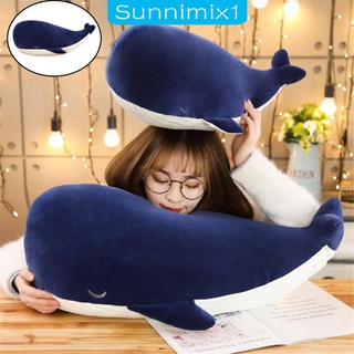 [Sunnimix1] หมอนตุ๊กตาปลาวาฬ เหมือนจริง กอดได้ ของขวัญคริสต์มาส สําหรับตกแต่ง 1 ชิ้น