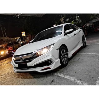 ชุดเเต่ง Civic 2019 TP-S สเกิร์ตรอบคัน + ท่อคู่แฝด