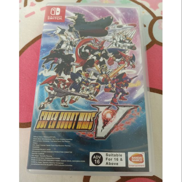 Super robot wars v มือ2 สภาพดีค่ะ nintendo switch