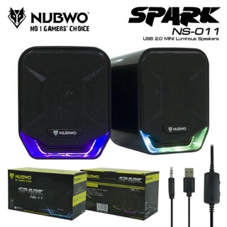 NUBWO NS-11 Spark USB2.0 MINI Luminous ลำโพงคอม มีไฟ