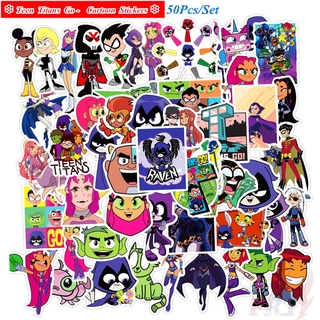 ❉ Teen Titans Go - Series 02 Cartoon สติ๊กเกอร์ ❉ 50Pcs/Set DIY Fashion Luggage Laptop Skateboard Decals Doodle สติ๊กเกอร์