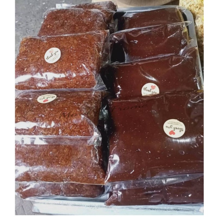 กาละแม  กะทิสด  &  ข้าวเหนียวแดง    (หอม  หวาน  อร่อย )