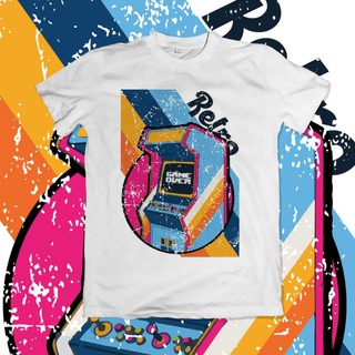 31 เสื้อพิมพ์ลายเรโทร Game machine