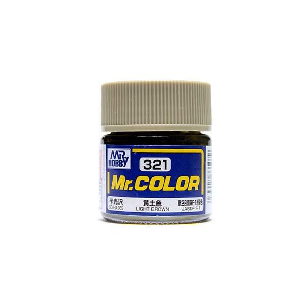 Mr.Hobby Mr.Color C321 Light Brown Semi-Gloss (10ml) 4973028735079 (สี)