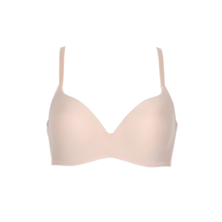 Wacoal Surprise Wireless Push Up Bra รุ่น WB9V02 สีเนื้อ บราไร้โครง เสริมฟองน้ำ 20 mm