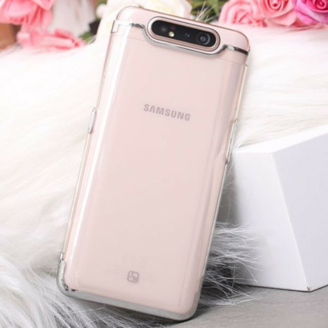 เคส SILICON SAMSUNG GALAXY A80 TRANSPARKENT